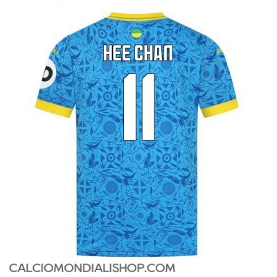 Maglie da calcio Wolves Hee-chan Hwang #11 Terza Maglia 2025-26 Manica Corta Maglie da calcio Wolves Hee-chan Hwang #11 Terza Maglia 2025-26 Manica Corta